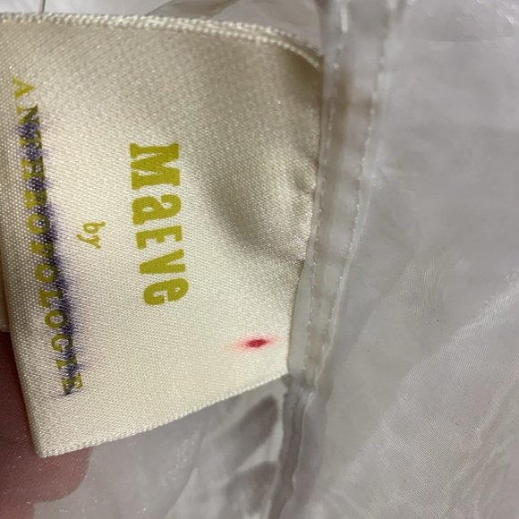 Maeve Sleeveless Sheer Floral Blouse xs,sm,med - Picture 12 of 12